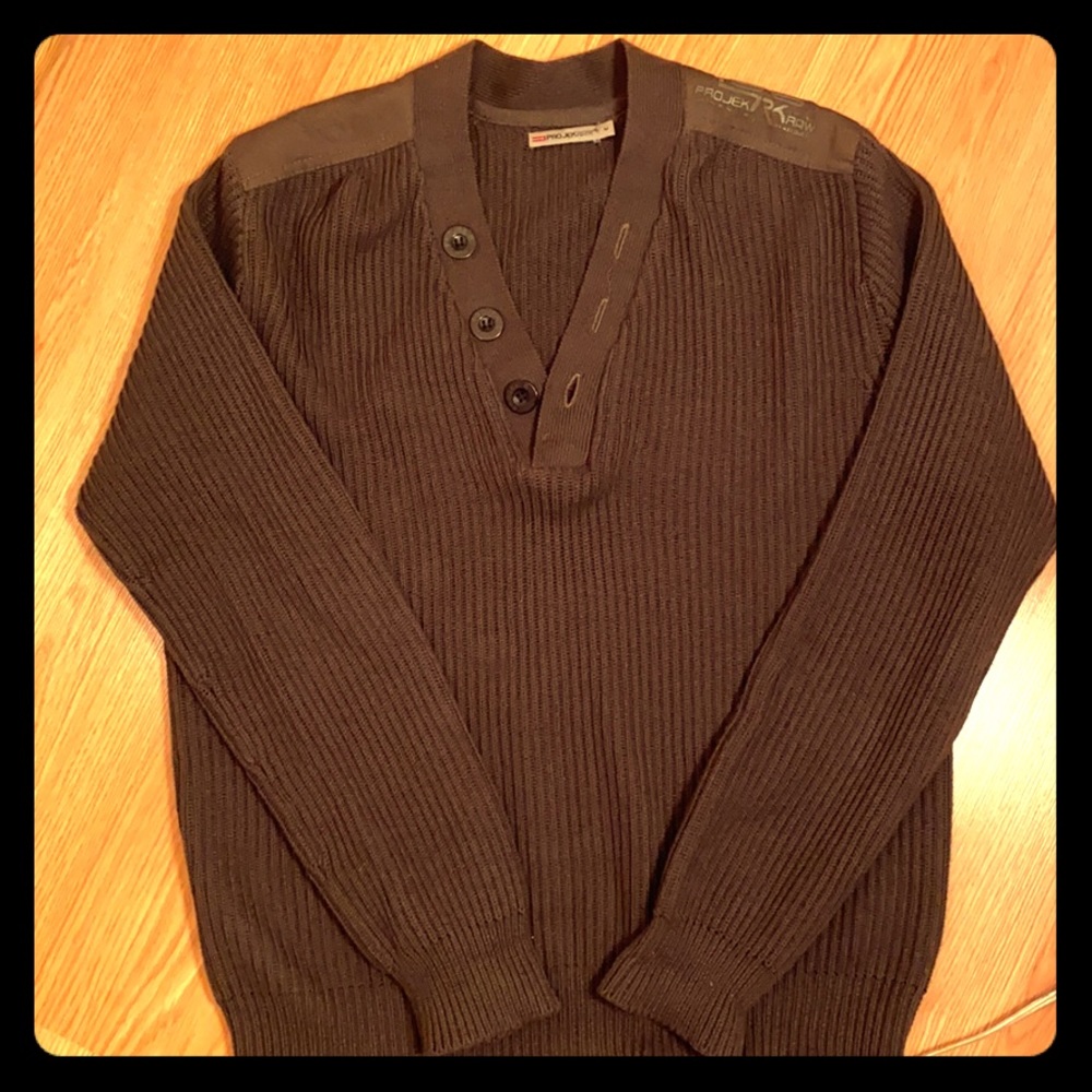 Projek Raw vintage ribbed cotton sweater